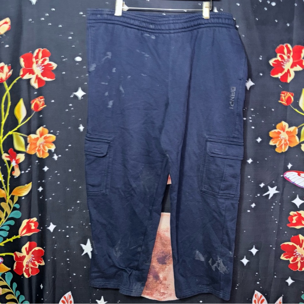 Navy Cargo Pants Medium